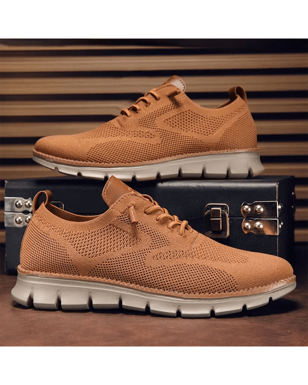 Men's Shoes - Modern Everyday Trainers - Jason - product view 9
