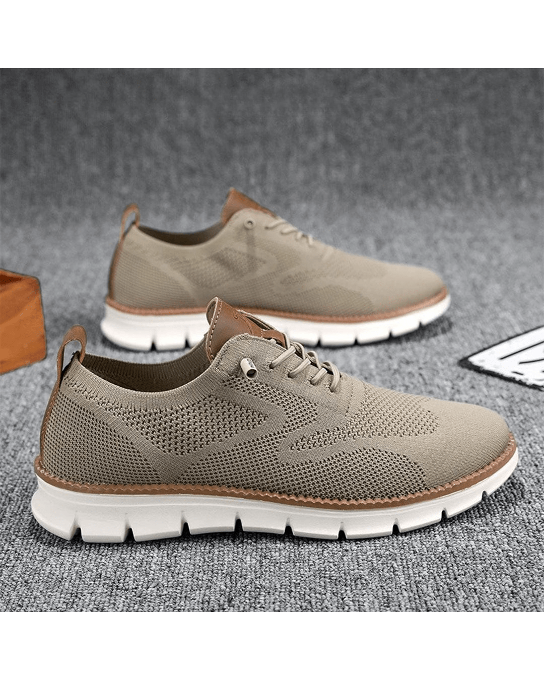 Men's Shoes - Modern Everyday Trainers - Jason - product view 21