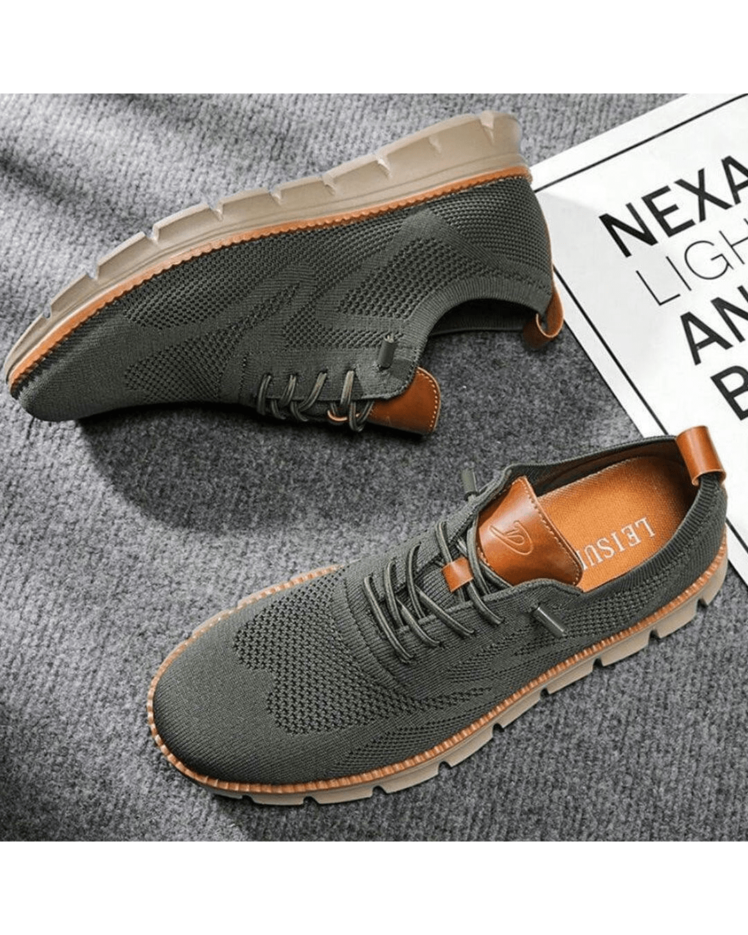 Men's Shoes - Modern Everyday Trainers - Jason - product view 12