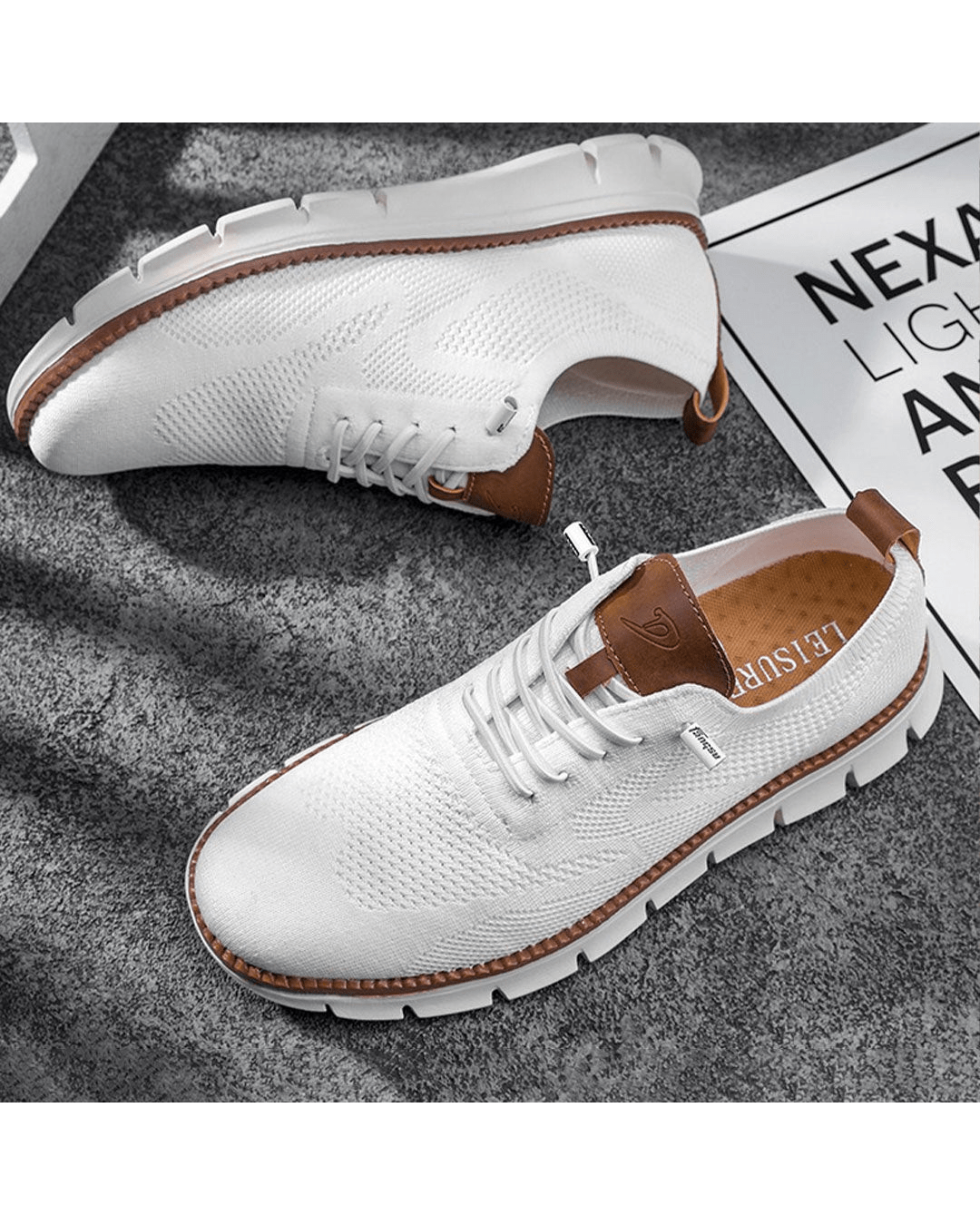 Men's Shoes - Modern Everyday Trainers - Jason - product view 14
