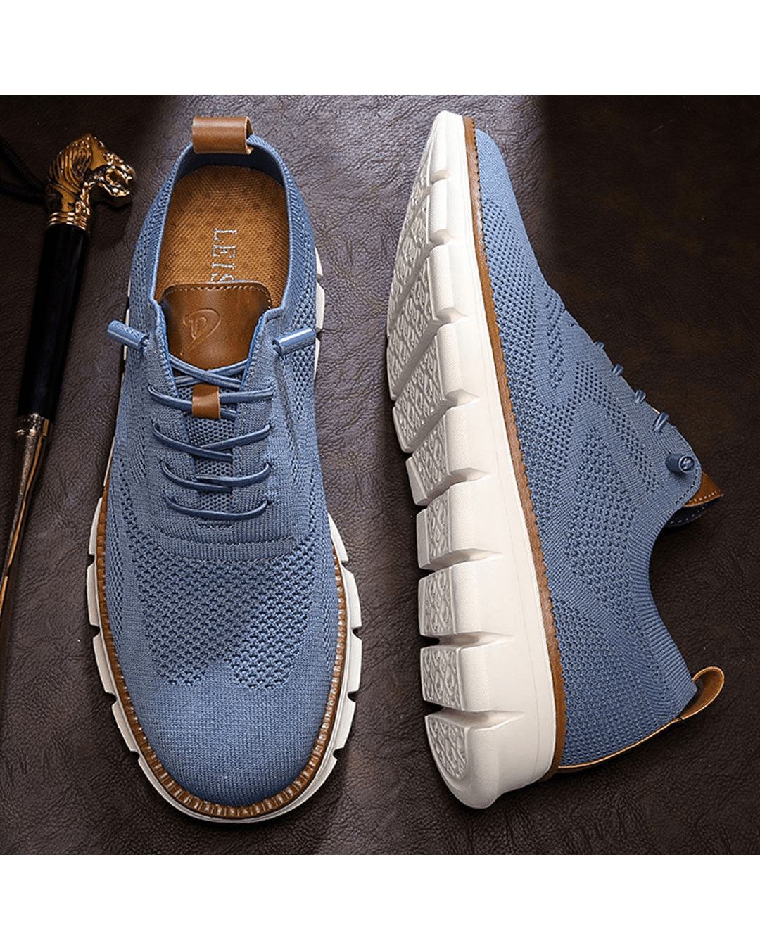 Men's Shoes - Modern Everyday Trainers - Jason - product view 17