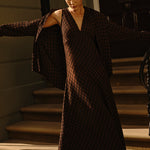 Women's Shirt - Brown And Black Check - product view 2