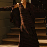 Women's Shirt - Brown And Black Check - product view 2