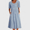 Women's Midi Dress - Striped - Demi - product view 1