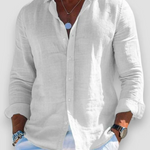 Men's Shirt - Casual Summer Long Sleeve - Connor - product view 3