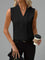 Rome | Sleeveless V-Neck Blouse