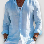 Men's Shirt - Casual Summer Long Sleeve - Connor - product view 4