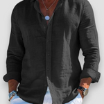 Men's Shirt - Casual Summer Long Sleeve - Connor - product view 5