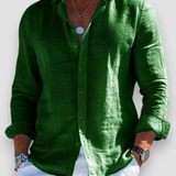 Men's Shirt - Casual Summer Long Sleeve - Connor - product view 8