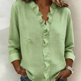 Women's Blouse - Lightweight V-Neck - Chloe - product view 3