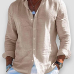Men's Shirt - Casual Summer Long Sleeve - Connor - product view 9