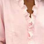 Women's Blouse - Lightweight V-Neck - Chloe - product view 11