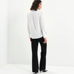 Women's Shirt - White Cotton - Dillon - product view 8