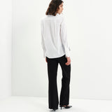 Women's Shirt - White Cotton - Dillon - product view 8