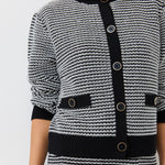 Women's Cardigan - Black Knitted - Emery - product view 4