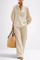 Women's Two-Piece Set - Wide Leg and Collar 2 Piece Set - Vienna - product view 1