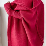 Yasmin | Women's Hooded Open Front Long Knit Cardigan