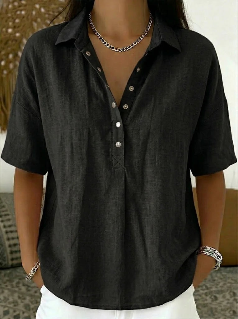 Women's Shirt - Casual Button-Up Collar - Waverly - product view 7