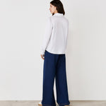 Women's Shirt - White Cotton Rich - Judith - product view 4