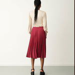 Women's Jumper - Ivory Knitted Crew - Avery - product view 4