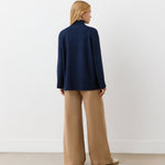 Women's Jumper - Navy Knitted - Melanie - product view 4