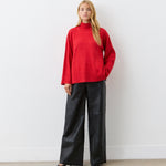 Women's Jumper - Red Knitted - Melanie - product view 3