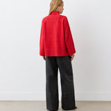 Women's Jumper - Red Knitted - Melanie - product view 4
