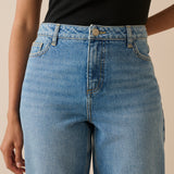 Women's Jeans - Blue Putney Barrel Leg - product view 4