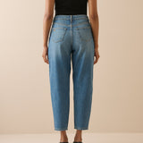Women's Jeans - Blue Putney Barrel Leg - product view 5