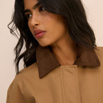 Women's Jacket - Camel Short Freddie Barn - product view 5