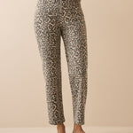 Women's Jeans - Leopard Print Mid Rise Camden Tapered - product view 2