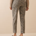 Women's Jeans - Leopard Print Mid Rise Camden Tapered - product view 5