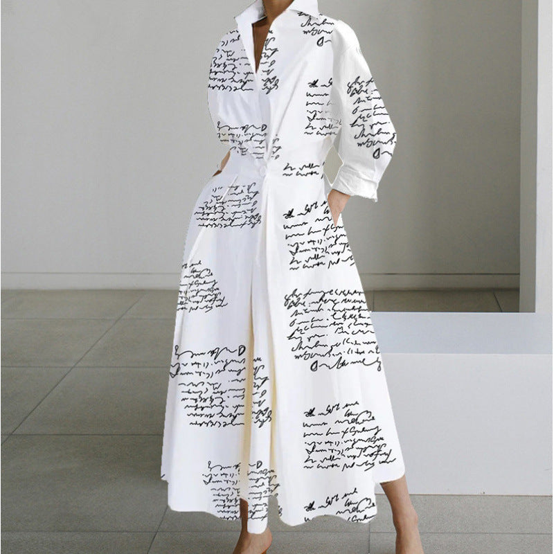 Women's Maxi Dress - Front Wrap Collared - Alora - product view 6