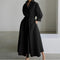 Women's Maxi Dress - Front Wrap Collared - Alora - product view 9