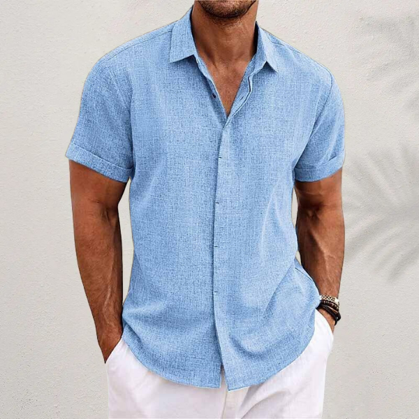 Men's Shirt - Collared Button - Mason - product view 6