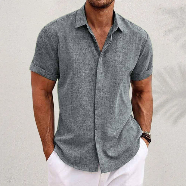 Men's Shirt - Collared Button - Mason - product view 3
