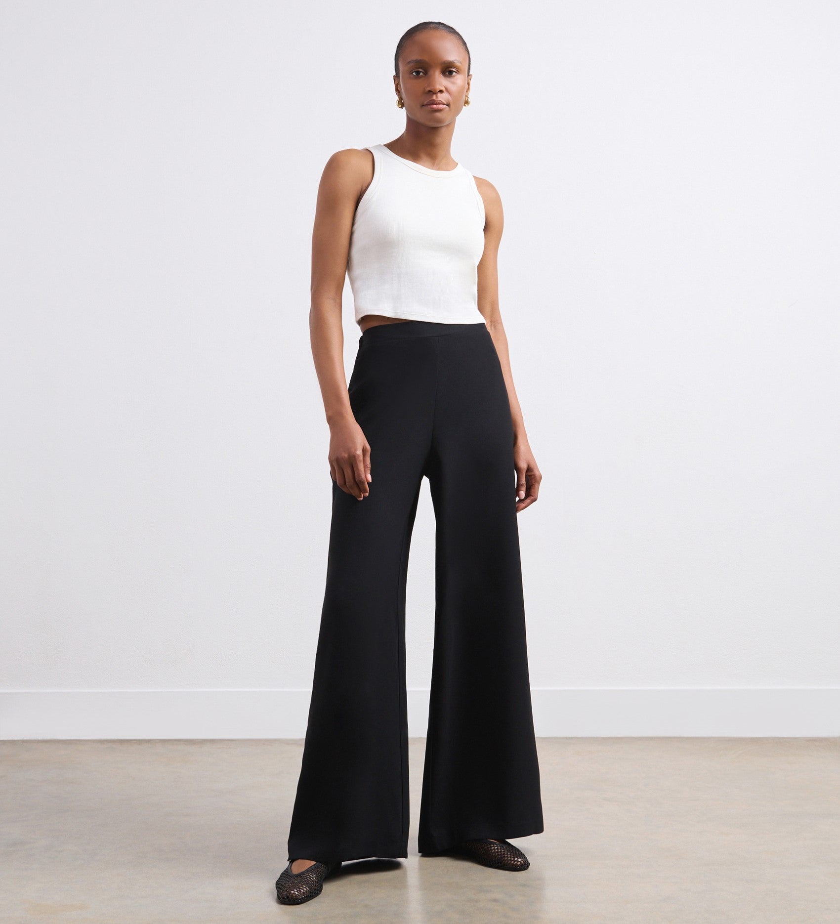 Women's Trousers - Black - Nat - product view 1