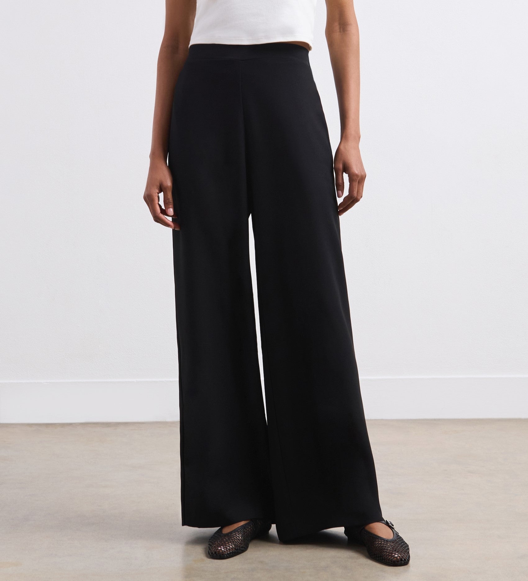Women's Trousers - Black - Nat - product view 2
