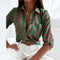 Women's Blouse - Collared Printed - Novalie - product view 17