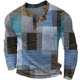 Men's Shirt - Multicolor Long Sleeve - Andrew - product view 2