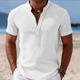 Men's Shirt - Summer Button-Up Short Sleeve - Atlas - product view 8
