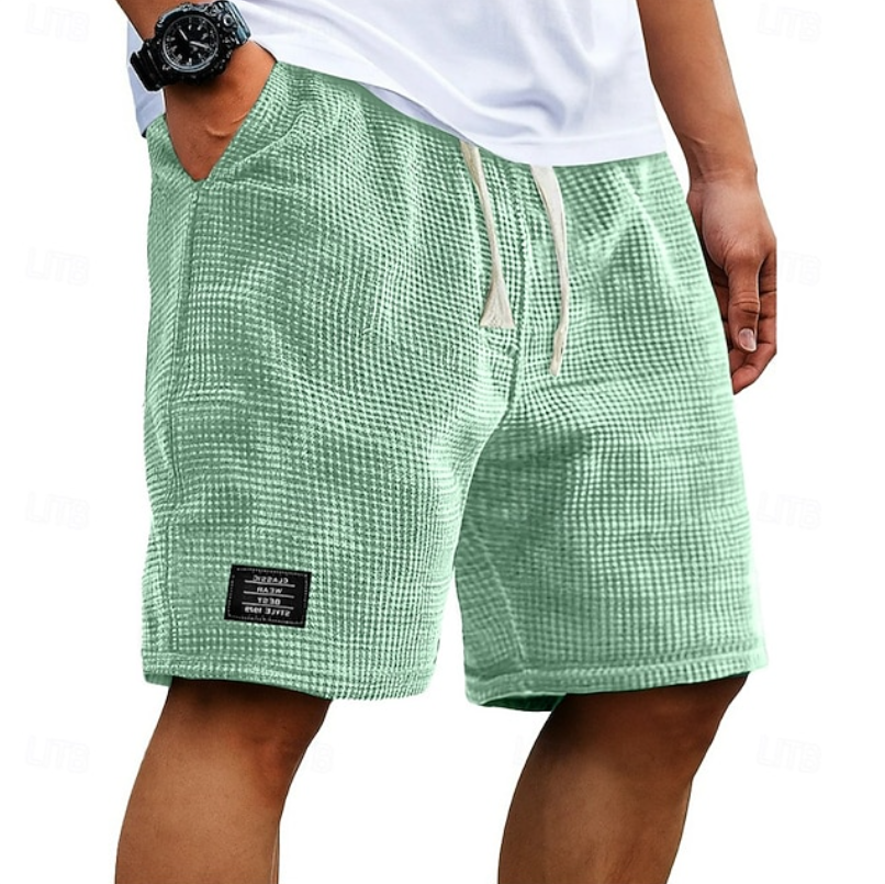 Men's Shorts - Casual Waffle Summer - Steven - product view 5