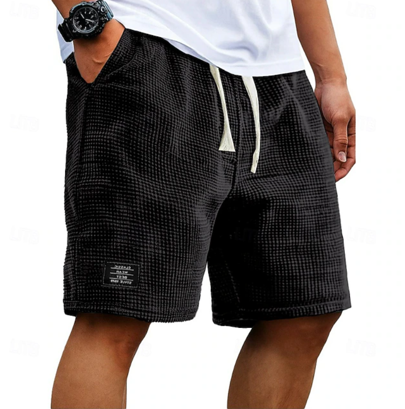 Men's Shorts - Casual Waffle Summer - Steven - product view 3