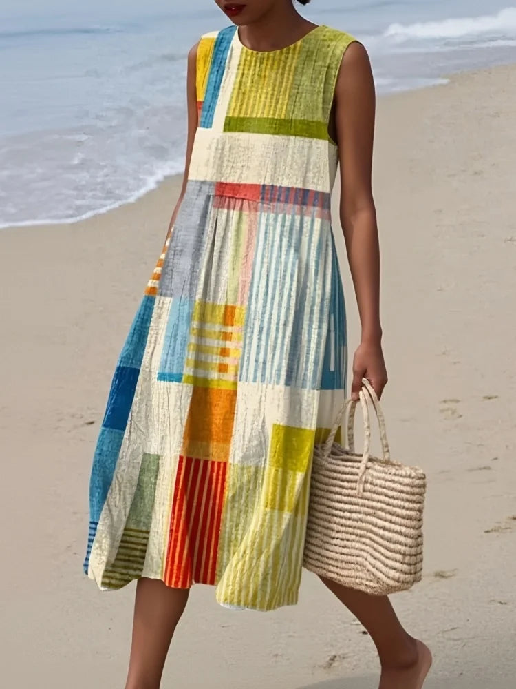 Women's Midi Dress - Art - Elena - product view 1