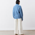 Women's Jumper - Blue Roll Neck - Tillie - product view 4