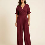 Women's Jumpsuit - Wide-Leg - Genevieve - product view 1