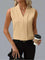 Rome | Sleeveless V-Neck Blouse