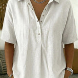 Women's Shirt - Casual Button-Up Collar - Waverly - product view 8
