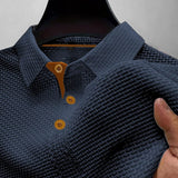 Men's Shirt - Textured Polo - Harrison - product view 3