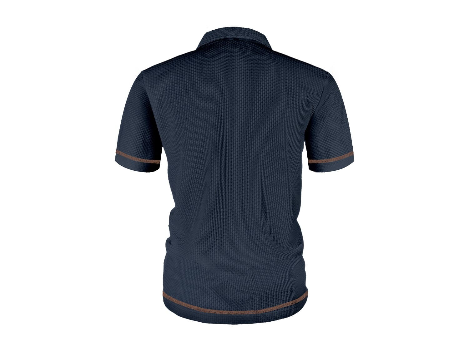 Men's Shirt - Textured Polo - Harrison - product view 8